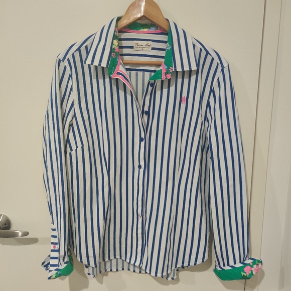 Thomas Cook Tops - THOMAS COOK|| VINTAGE Striped SHIRT SIZE 16